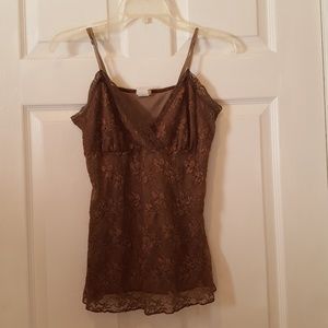 Maurice Lace Cami- L